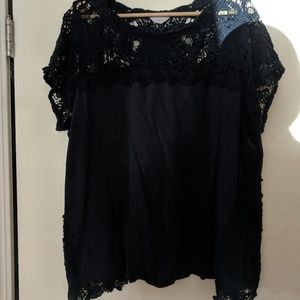 Adiva Lace Side Top
